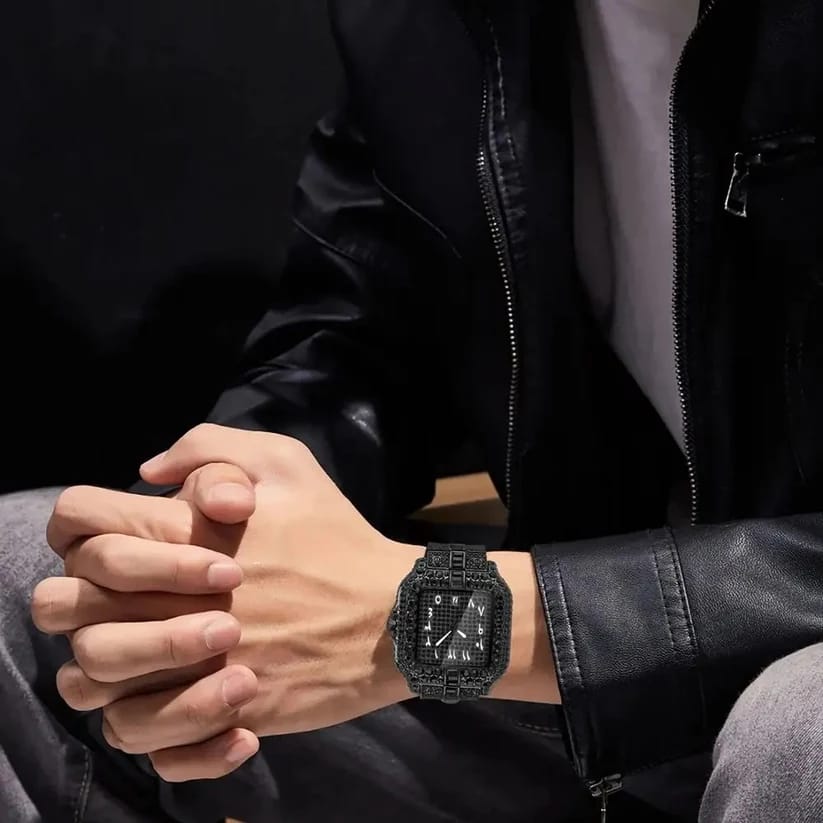 Manschettenknöpfe mit integrierter Uhr von PITANI®️ – Für den Mann, der Wert auf Details legt