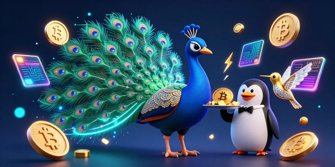 Engage with gaming excitement at LU88, featuring vibrant peacock and unique casino elements.