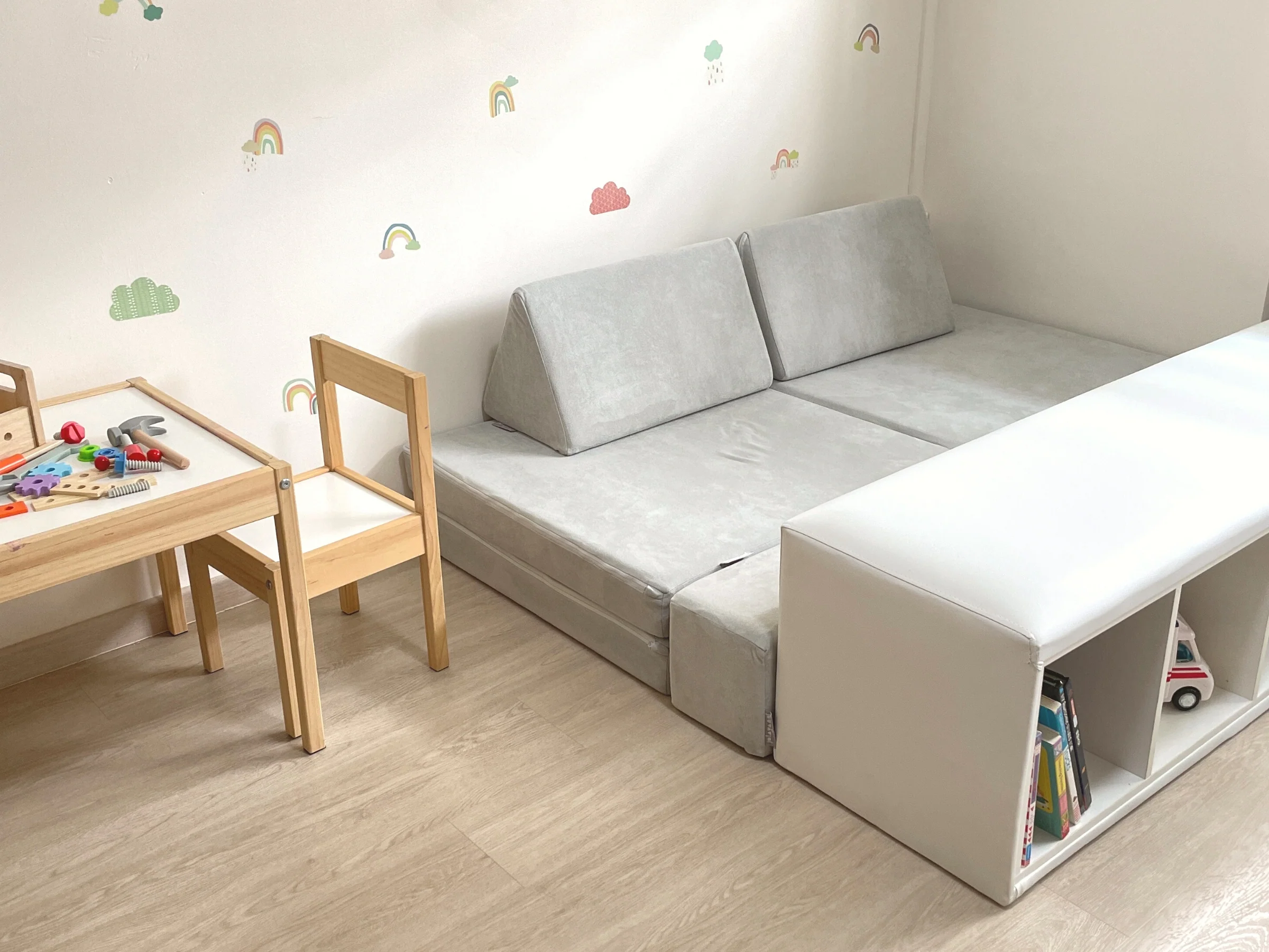 Kinder Spielsofa für drinnen: Spielen, Bauen und Ausruhen leicht gemacht